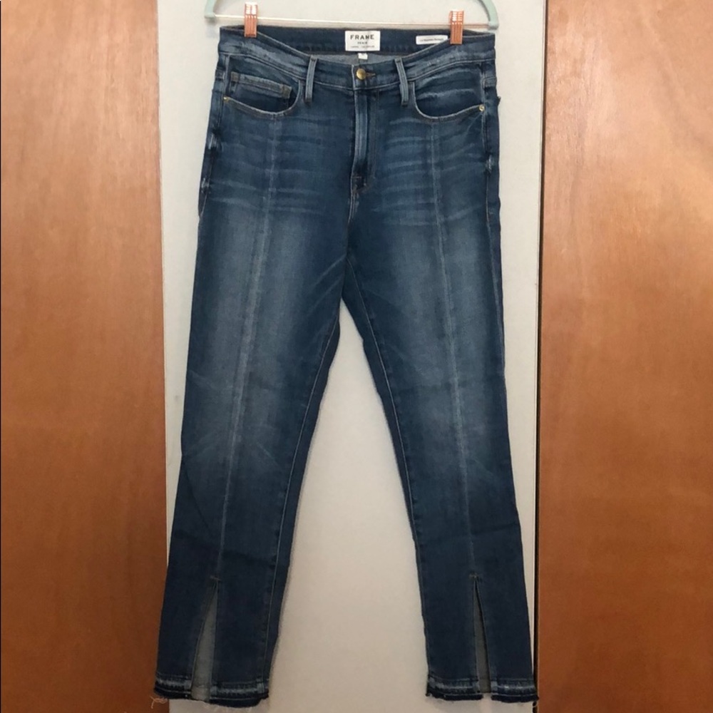 Frame Denim Jeans | Unique Front Slits | Sz 30